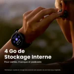 Montre connectée Amazfit Active Max - Jusqu'à 25J d'autonomie - 4Go de stockages - Écran Amoled 1,5" - Coaching par IA - Contrôle vocal - Écran tactile – Image 3