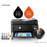 Imprimante sans fil Jet d'encre Epson EcoTank L5290 - Réservoir d'encre Wifi et Fax MFP - Port USB Wifi Ethernet/LAN - Apple AirPrint, Epson Connect – Image 3