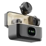 Micro cravate sans fil Green Lion GLM-Wireless Mic Lite - 7h d'autonomie - Jusqu'à 20 mètres - Annulation du bruit ambiant - 2 microphones et un récepteur - GNGLMWIMICBK – Image 3