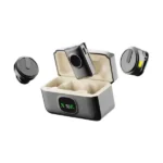 Micro cravate sans fil Green Lion GLM-Wireless Mic Lite - 7h d'autonomie - Jusqu'à 20 mètres - Annulation du bruit ambiant - 2 microphones et un récepteur - GNGLMWIMICBK