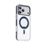 Coque de téléphone avec support pliable pour iPhone 17 Pro Green Lion Southend - Étui Southend MagSafe - Anti traces de doigts - Anti-rayures - GNSTMG17PBL