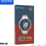 Montre connectée HaiTeko GT 5 Pro - Écran AMOLED HD - IP68 - Jusqu'à 10J d'autonomie - Avec 2 bracelets supplémentaires - Suivi d’activité et de la santé - RW-65 – Image 3