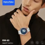 Montre connectée HaiTeko GT 5 Pro - Écran AMOLED HD - IP68 - Jusqu'à 10J d'autonomie - Avec 2 bracelets supplémentaires - Suivi d’activité et de la santé - RW-65 – Image 2