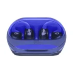 Écouteurs ouverts à conduction aérienne JBL SOUNDGEAR CLIP - IP54 - Bluetooth 5.4 - Autonomie 8 + 22h avec l'étui - Bleu – Image 2