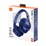 Casque JBL Tune 780 NC – 76h d’autonomie Réduction de bruit adaptative – BT 6.0 – 5 Micros intégrés pour vos appels et l’accès à l’assistant vocal – Pliable - Bleu – Image 4