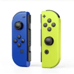 Manette Joy-Con pour Nintendo Switch JC-PAD - 4h d'autonomie - Bleu foncé/Vert clair