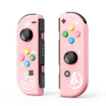 Manette Joy-Con pour Nintendo Switch JC-PAD - 4h d'autonomie - Rose