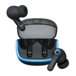 Écouteurs sans fil Powerology Quard ENC - 6h d'autonomie - Réduction de bruit - BT V5.3 - Contrôle tactile intelligent - PWLAU005BK – Image 2