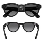 Lunette connectée Ray-Ban Headliner Matte Black 2e génération – Polar gradient graphite – Monture mat noir – 32Go – 8h d’autonomie – Wifi – BT – Android et IOS – RW4013