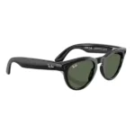 Lunette connectée Ray-Ban Wayfarer Shiny Black 2e génération - G15 Vert - Monture brillant noir - 32Go - 8h d'autonomie - Wifi - BT - Android et IOS - RW4012 – Image 2