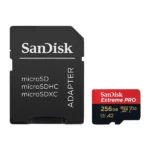 Carte mémoire SanDisk Extreme Pro microSDXC UHS-I Card - 256Go - Pour smartphone, caméra d'action ou drone - SDSQXCD-256G-GN6MA – Image 3