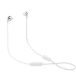 Écouteurs intra-auriculaires sans fil JBL TUNE 215BT - Bluetooth 5.0 - Rechargeable - 16h d’autonomie - Assistant vocal intégré - Blanc