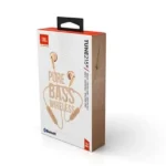 Écouteurs intra-auriculaires sans fil JBL TUNE 215BT – Bluetooth 5.0 – Rechargeable – 16h d’autonomie – Assistant vocal intégré - Or – Image 3