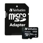 Carte mémoire Verbatim Premium MicroSDHC - 64Go - Pour appareil photo smartphone, tablette - Verbatim#44084 – Image 3