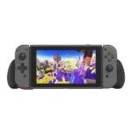 Étui de protection et poignée pour la Nintendo Switch 2 – Année 2025 – Coque noir et poigné noir/noir