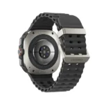 Montre connectée Samsung Galaxy Watch Ultra - Année 2025 - 47mm - 100h d'autonomie - Super AMOLED - 1,5" - IP68 - BT - Wifi - GPS - 2/64Go - Argent titane - SM-L705FZS1INS – Image 2