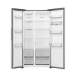 Réfrigérateur Américain double portes Inverter Hisense - 528L - Distributeur d'eau et de glace - RS528P5AS3