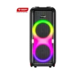 Haut-parleur avec deux micros Smart Technology - 1000W - Bluetooth – USB – AUX – Télécommande - STHP-0100E