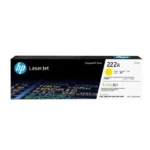 Cartouche de Toner HP 222A – Jaune – Originale