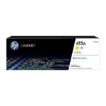 Cartouche de Toner HP 415A – Jaune – Originale