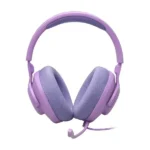 Casque gaming filaire JBL Quantum 100M2 – Câble 1,2m – Microphone amovible – Compatible avec PC, Xbox, PlayStation, Switch, mobile, Mac, VR – Violet – Image 2