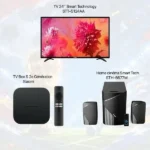 Pack 1 Coupe du Monde 2026 - TV 24" STT-5124AA - TV Bos 2e Gen - Home cinéma STH-6677M