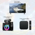 Pack 4 Coupe du Monde 2026 - TV 32" NAS-B32FBFL-A - Home cinéma NS-2903 - TV Bos 2e Gen