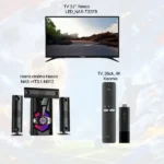 Pack 7 Coupe du Monde 2026 – TV 32″ LED_NAS-T32FB – TV Stick 4K – Home cinéma NAS-HT3.1-N912