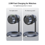 Station de charge sans fil 3en1 Yesido - 32,5W - Compatible avec appareils Apple et Samsung - DS40 – Image 3