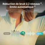 Micro cravate DJI Mic Mini 2 - 1 Récepteur TX et 2 Transmetteurs RX - Type-C - Portée 400M - 48h d'autonomie - ANC à deux niveaux - DMM529 – Image 3