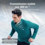 Micro cravate DJI Mic Mini 2 - 1 Récepteur TX et 2 Transmetteurs RX - Type-C - Portée 400M - 48h d'autonomie - ANC à deux niveaux - DMM529 – Image 6