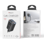Chargeur rapide rétractable avec deux ports supplémentaires Yesido GaN - 67W - Câble type-c 65cm - 1 port USB - 1 port type-c - YC100 – Image 4