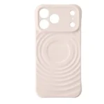 Coque de protection pour iPhone 17 Pro Max All Match - MagSafe intégré - Modèle de caméra fermé - Silicone - Avoine