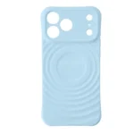 Coque de protection pour iPhone 17 Pro Max All Match - MagSafe intégré - Modèle de caméra fermé - Silicone - Bleu