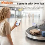 Étiquette connecté avec localisateur Apple Find My Mcdodo Napa Pro – Pile de 220mAh – Autonomie plusieurs mois – Mode perdu - AT-3790 – Image 4