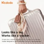 Étiquette connecté avec localisateur Apple Find My Mcdodo Napa Pro – Pile de 220mAh – Autonomie plusieurs mois – Mode perdu - AT-3791 – Image 2