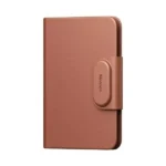 Porte-passeport avec localisateur Find My Mcdodo Napa Pro - Buzzer intégré de 90 dB - 50m de distance - Marron - AT-4181