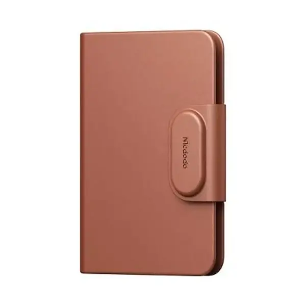 AT-4181 Porte-passeport avec localisateur Find My Mcdodo Napa Pro - Buzzer intégré de 90 dB - 50m de distance - Marron - AT-4181 – Image 1