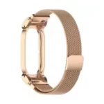 Bracelet de remplacement pour la montre Xiaomi Mi Band 10 – Compatible avec Xiaomi Mi Band 10, 9 et 8 – Acier – Doré