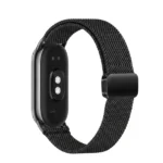 Bracelet de remplacement pour la montre Xiaomi Mi Band 10 – Compatible avec Xiaomi Mi Band 10, 9 et 8 - Nylon - Noir – Image 2