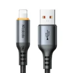 Câble de charge Mcdodo Cab Smart 3A - USB vers Lightning pour iPhone - 1.2m - Arrêt automatique - CA-0480