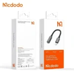 Adaptateur en câble Mcdodo Digital audio – Lightning pour iPhone vers port DC 3.5mm (port écouteur ou port jack) – CA-5010 – Image 3