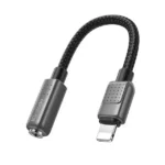 Adaptateur en câble Mcdodo Digital audio – Lightning pour iPhone vers port DC 3.5mm (port écouteur ou port jack) – CA-5010