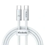 Câble de charge Mcdodo Cab Luma – 240W – Type-c vers type-c – 1.8m – Indicateur LED d’état de charge – Pour MacBook et iPhone – Noir – CA-7083