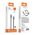 Câble de charge Mcdodo Cab Luma - 36W - Type-c vers Lightning pour iPhone - 1,2m -  Indicateur LED d'état de charge - Noir - CA-7780 – Image 2