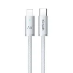 Câble de charge Mcdodo Cab Luma – 36W – Type-c vers Lightning pour iPhone – 1.2m – Indicateur LED d’état de charge – Noir – CA-7782