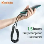 Câble de charge flexible Mcdodo - Type-c vers Type-c - Puissance 36W - 1,8m - CA-7860 – Image 2