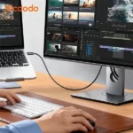 Câble adaptateur Mcdodo Cab Flow – Type-C vers HDMI – 4K – 2m – Pour transmissions d’images Ultra nette - CA-7900 – Image 2
