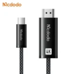 Câble adaptateur Mcdodo Cab Flow – Type-C vers HDMI – 4K – 2m – Pour transmissions d’images Ultra nette - CA-7900