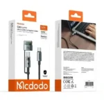 Câble de charge 2en1 Mcdodo - 240W/140W PD - 2m - Type-c vers Type-c et MagSafe 3 pour ordinateur MacBook - CA-8860 – Image 5